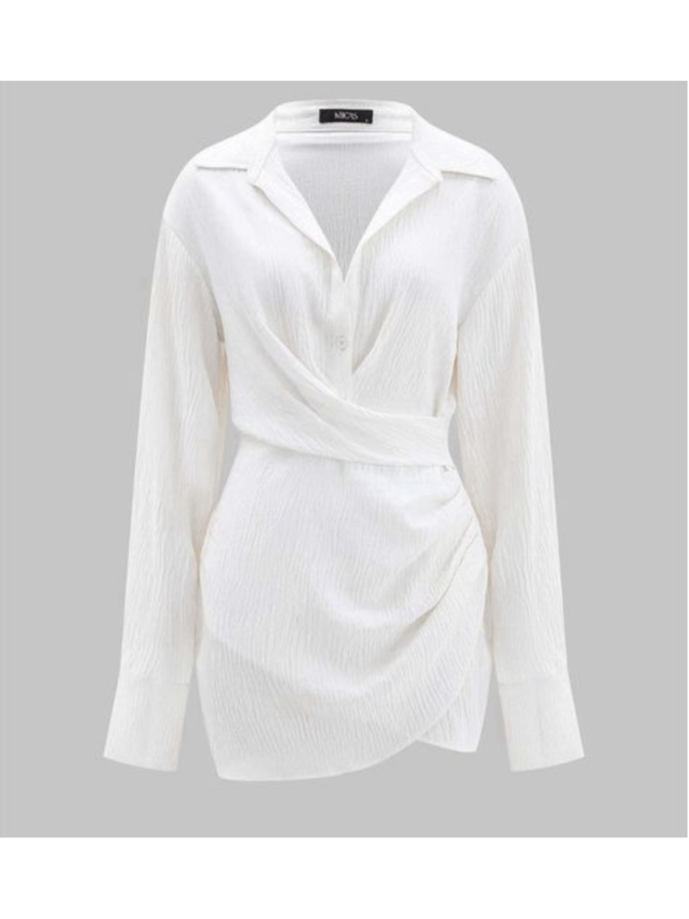Micas Shirt Mini Dress Size L